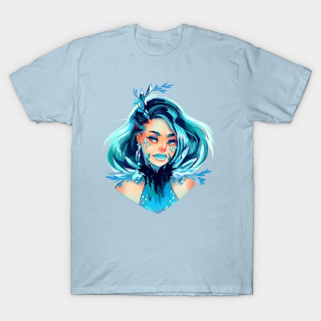 Aquamarine T-Shirt by GDBee